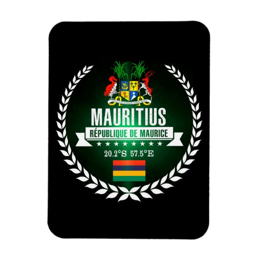 Mauritius Magneet (Verticaal)