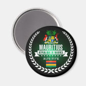 Mauritius Magneet (Voorkant / Achterkant)