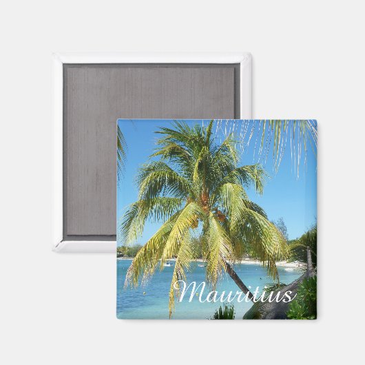 Mauritius Magneet (Voorkant / Achterkant)