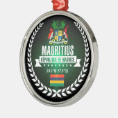 Mauritius Metalen Ornament (Links)