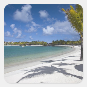 Mauritius, Oost-Mauritius, Trou d'Eau Douce, Vierkante Sticker