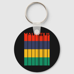 Mauritius Oude Mauritiaanse Vlag Vakantie Sleutelhanger