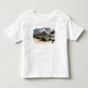 Mauritius, Poste de Flacq. Strandtafereel bij de Kinder Shirts