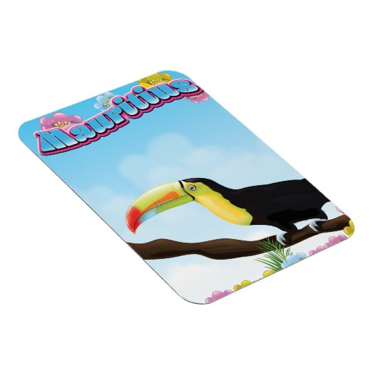 Mauritius-reisposter Magneet (Rechterzijde)