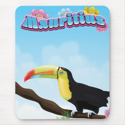 Mauritius-reisposter Muismat (Voorkant)