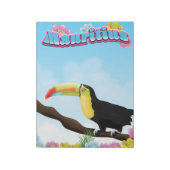 Mauritius-reisposter Notitieblok (Gedraaid)