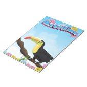 Mauritius-reisposter Notitieblok (Schuin)
