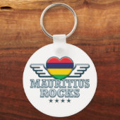 Mauritius Rocks v2 Sleutelhanger (Voorkant)