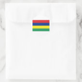 Mauritius Ronde Sticker (Tas)