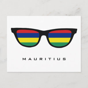 Mauritius Shades aangepast briefkaart voor tekst e
