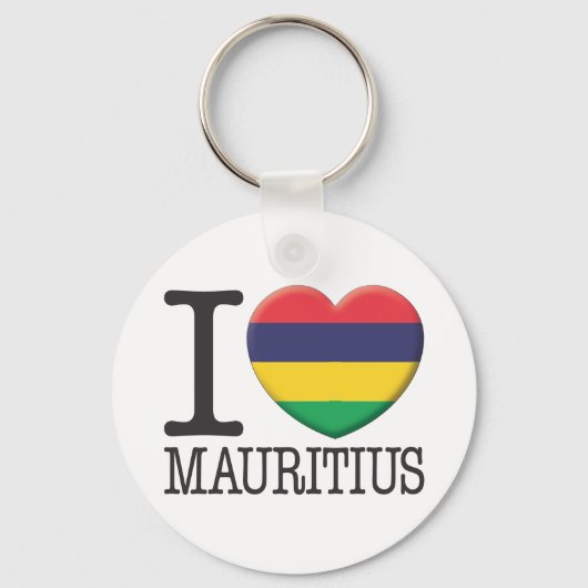 Mauritius Sleutelhanger (Voorkant)