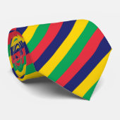 Mauritius-Stropdassen, mode Mauritius-vlag, bedrij Stropdas (Opgerold)