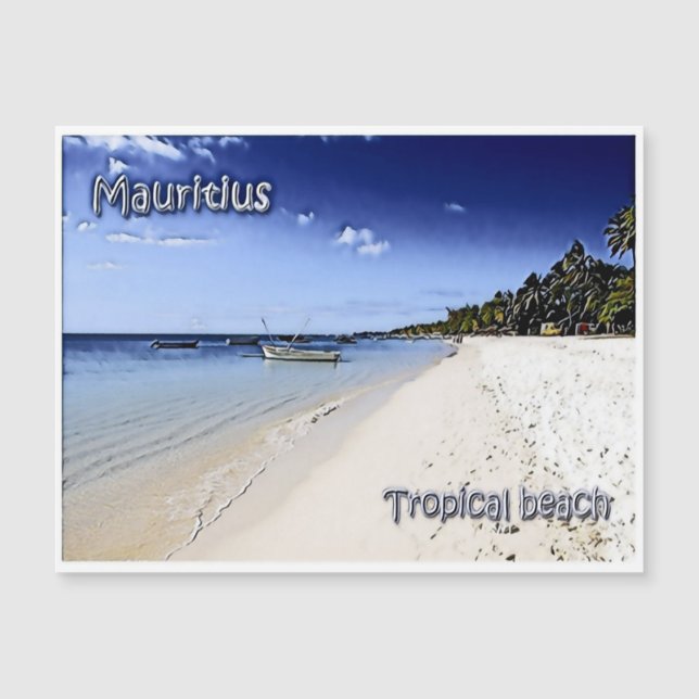 Mauritius - Tropisch strand - (Voorkant)