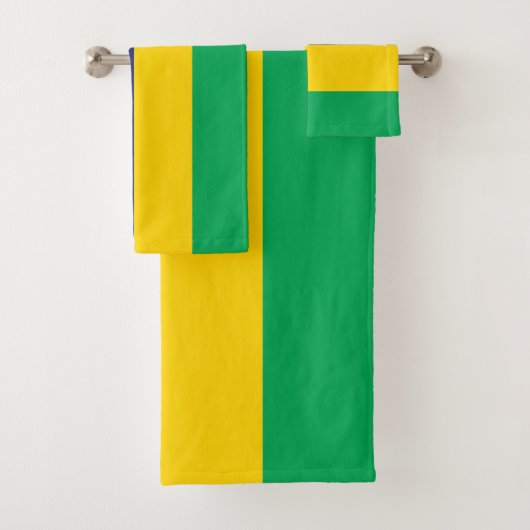 Mauritius Vlag Bad Handdoek (Insitu)