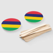 Mauritius-vlag Handwaaier (Niet-gemonteerd)