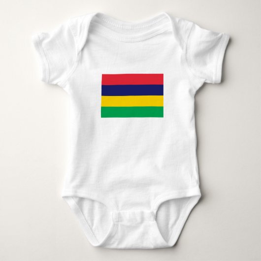 Mauritius Vlag Romper (Voorkant)