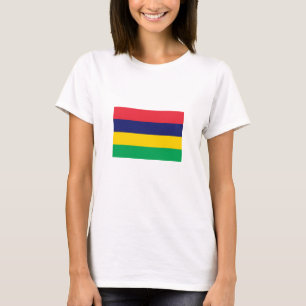Mauritius Vlag T-shirt