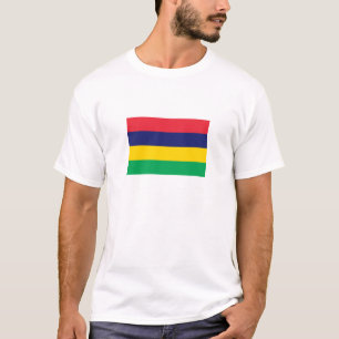 Mauritius Vlag T-shirt