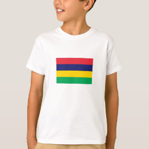 Mauritius Vlag T-shirt