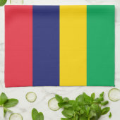 Mauritius Vlag Theedoek (Gevouwen)