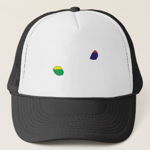 Mauritius - vlag - volledige grootte trucker pet