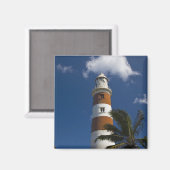 Mauritius, Western Mauritius, Belle Vue, Albion Magneet (Voorkant / Achterkant)