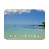 Mauritius zee en lucht uitzicht magneet (Horizontaal)