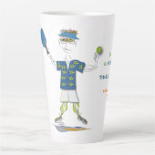'Maury' - Pickleball Latte Mug (Shakespeare Rev.) (Devant)