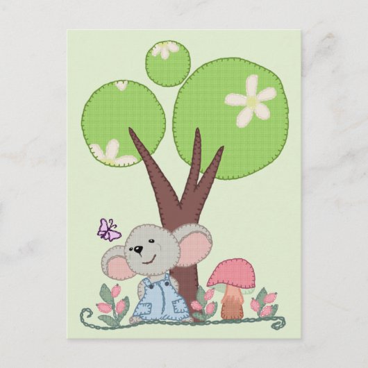 Maus unterm Baum Briefkaart (Voorkant)