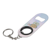 Mäuse nähen Eule Mini Flessenopener (Voorkant Gekanteld)