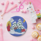 Mäuseweihnachten Papieren Bordje (Feest)