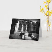 Mausoleum op een heuvel kaart (Gele Bloem)