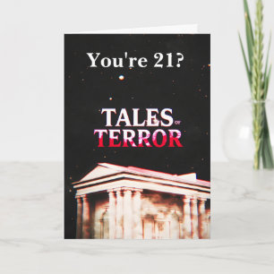 Mausoleum Tales of Terror 21e verjaardag Kaart