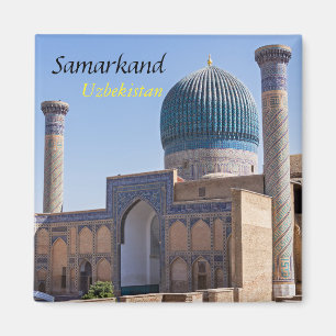 Mausoleum van Amir Timur - Samarkand, Oezbekistan Magneet