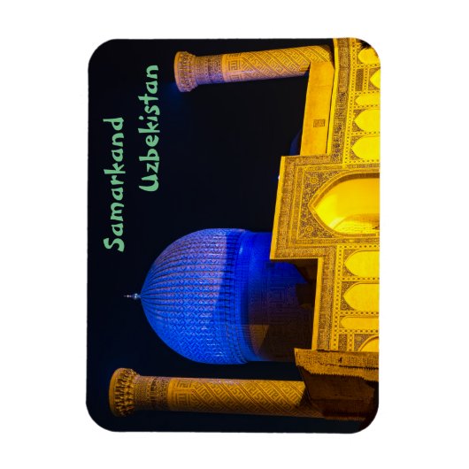 Mausoleum van Amir Timur - Samarkand, Oezbekistan Magneet (Verticaal)