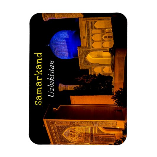 Mausoleum van Amir Timur - Samarkand, Oezbekistan Magneet (Verticaal)