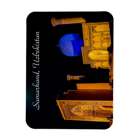 Mausoleum van Amir Timur - Samarkand, Oezbekistan Magneet (Verticaal)