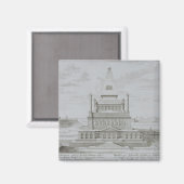 Mausoleum van Halicarnassus, Bodrum, Turkije, uit Magneet (Voorkant / Achterkant)