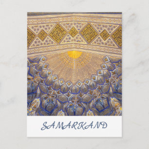 Mausoleum van Timur in Samarkand, Oezbekistan Briefkaart