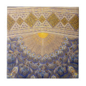 Mausoleum van Timur in Samarkand, Oezbekistan Tegeltje (Voorkant)