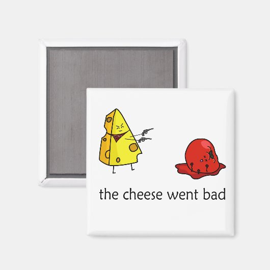 Mauvais aimant au fromage (Recto/Verso)