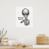 Mauvais Alien, Du bist der Nächste ! Poster (Cuisine)