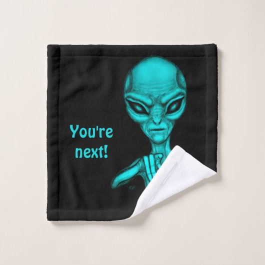 Mauvais Alien, Tu es le prochain ! (Gant de toilette)