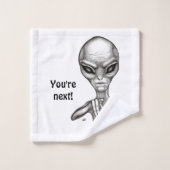 Mauvais Alien, Tu es le prochain ! (Gant de toilette)