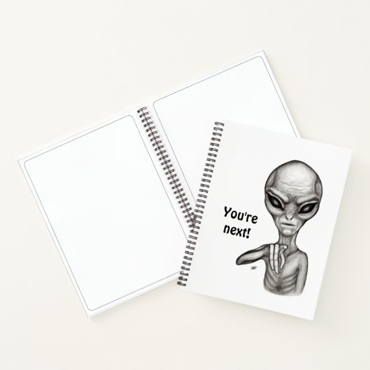 Mauvais Alien, Tu es le prochain ! Carnet (Intérieur)