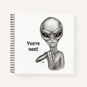Mauvais Alien, Tu es le prochain ! Carnet (Devant)