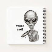 Mauvais Alien, Tu es le prochain ! Carnet (Dos)