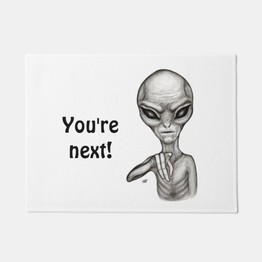 Mauvais Alien, Tu es le prochain ! Tapis (Devant)