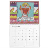 Mauvais calendrier d'art de fille (Feb 2027)