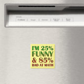 Mauvais En Maths Magnet Frigo Drôle Réfrigérateur (In Situ (Lave-vaisselle))